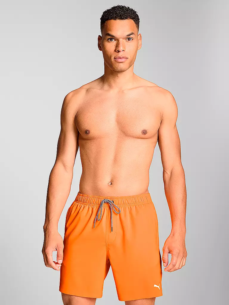 PUMA | Badeshort da uomo | Arancione