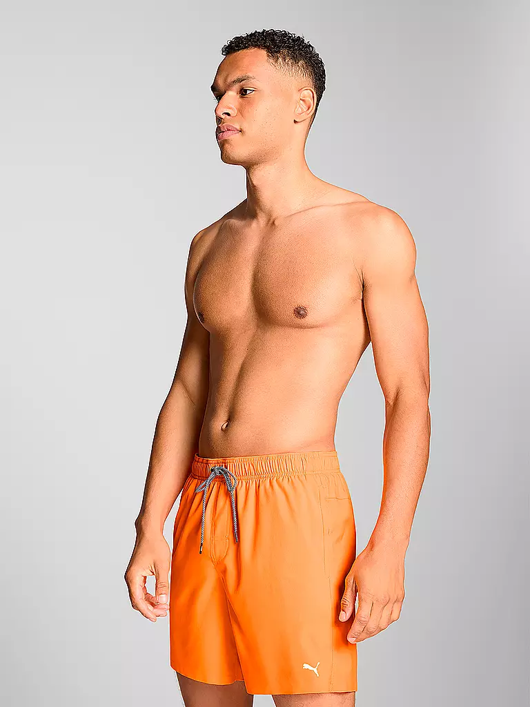 PUMA | Badeshort da uomo | Arancione