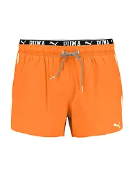 PUMA | Badeshort Track da uomo | Arancione