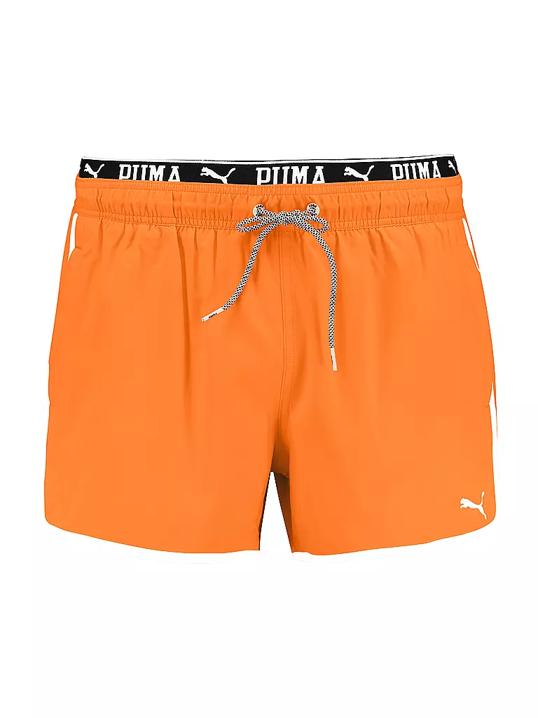 PUMA | Badeshort Track da uomo | Arancione