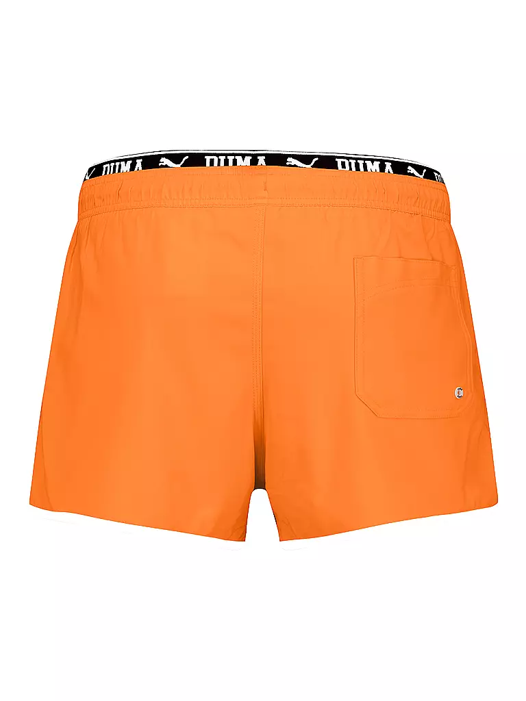 PUMA | Badeshort Track da uomo | Arancione