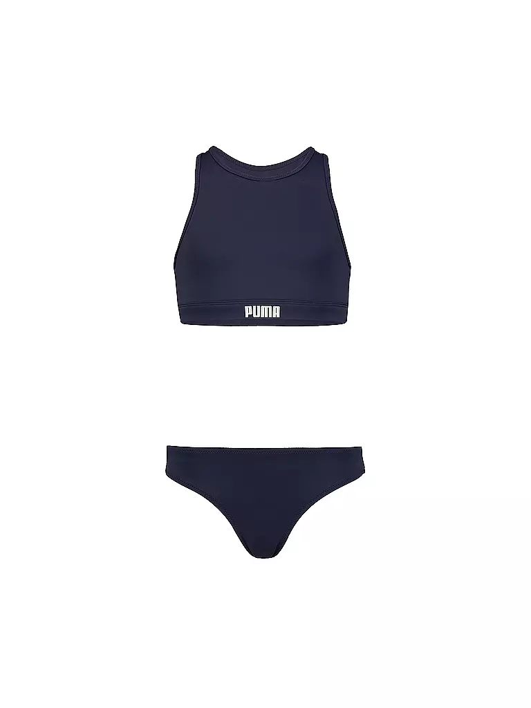 PUMA | Bikini Racerback da ragazza | Blu scuro