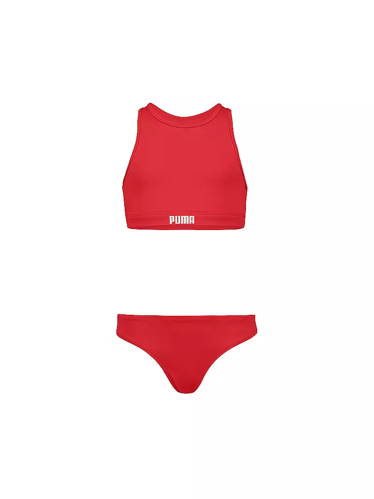 PUMA | Bikini Racerback da ragazza | Rosso