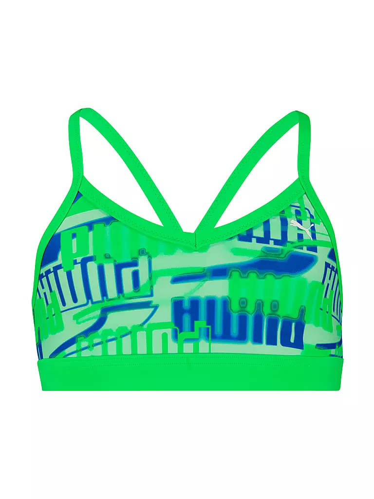PUMA | Bikini stampato da ragazza | Verde