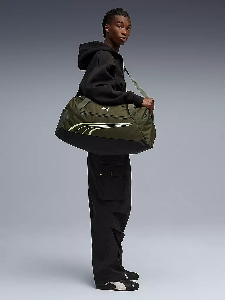 PUMA | Borsa da allenamento Fundamental Medium | Oliva