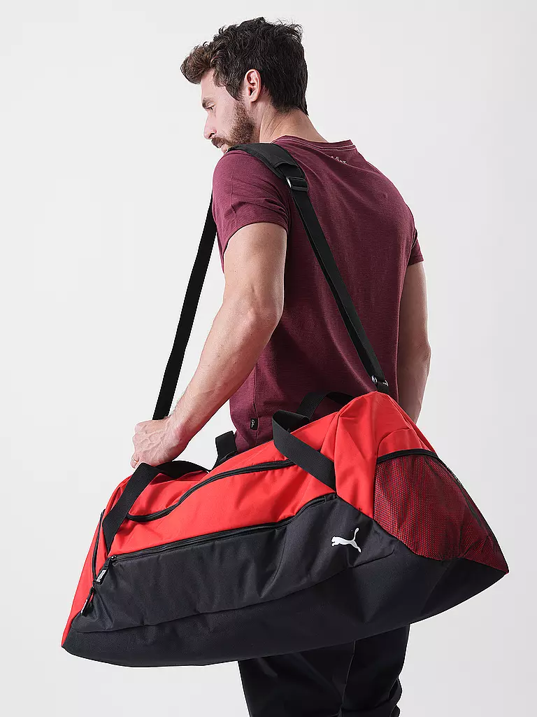 PUMA | Borsa da allenamento TeamGOAL 72L | Rosso