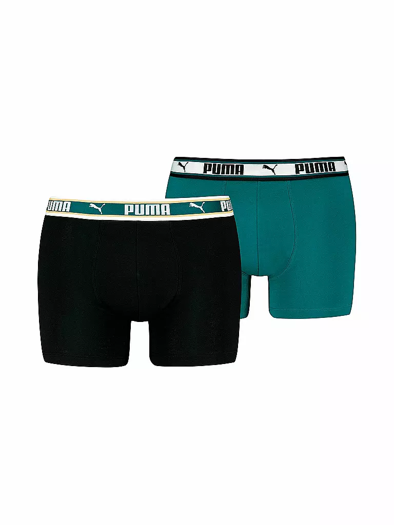 PUMA | Boxer da uomo, confezione da 2 | Petrolio