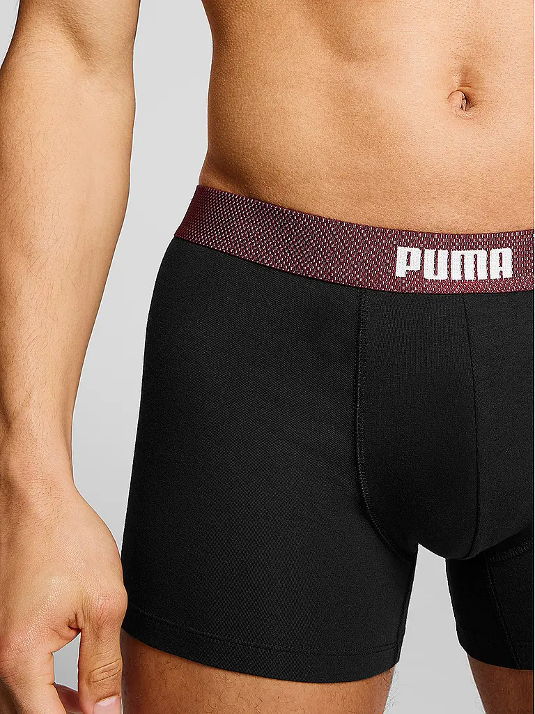 PUMA | Boxer da uomo con fascia in rete, confezione da 2 |