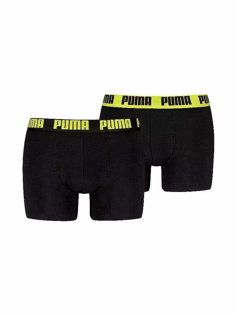 PUMA | Boxer da uomo Everyday Basic, confezione da 2 | Nero
