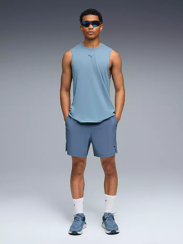 PUMA | Canotta da allenamento da uomo CLOUDSPUN | Blu chiaro