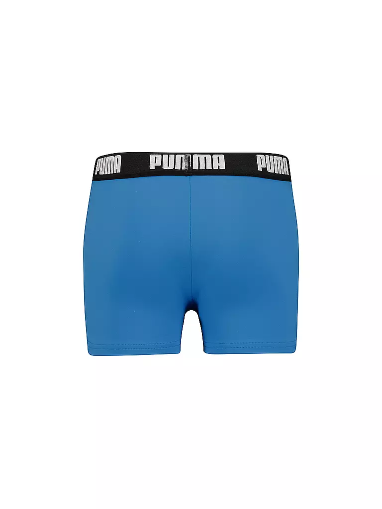 PUMA | Costume da bagno a pantaloncino con logo da ragazzo | Blu