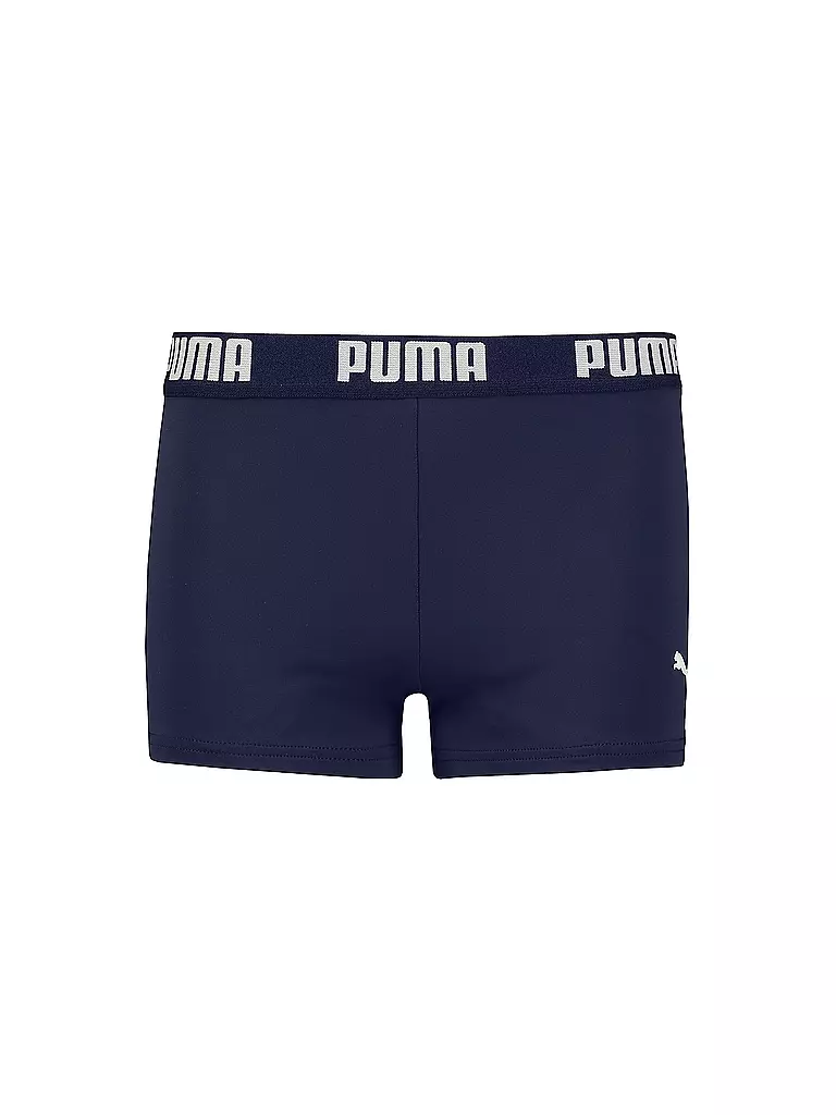 PUMA | Costume da bagno a pantaloncino da bambino con logo | Blu scuro