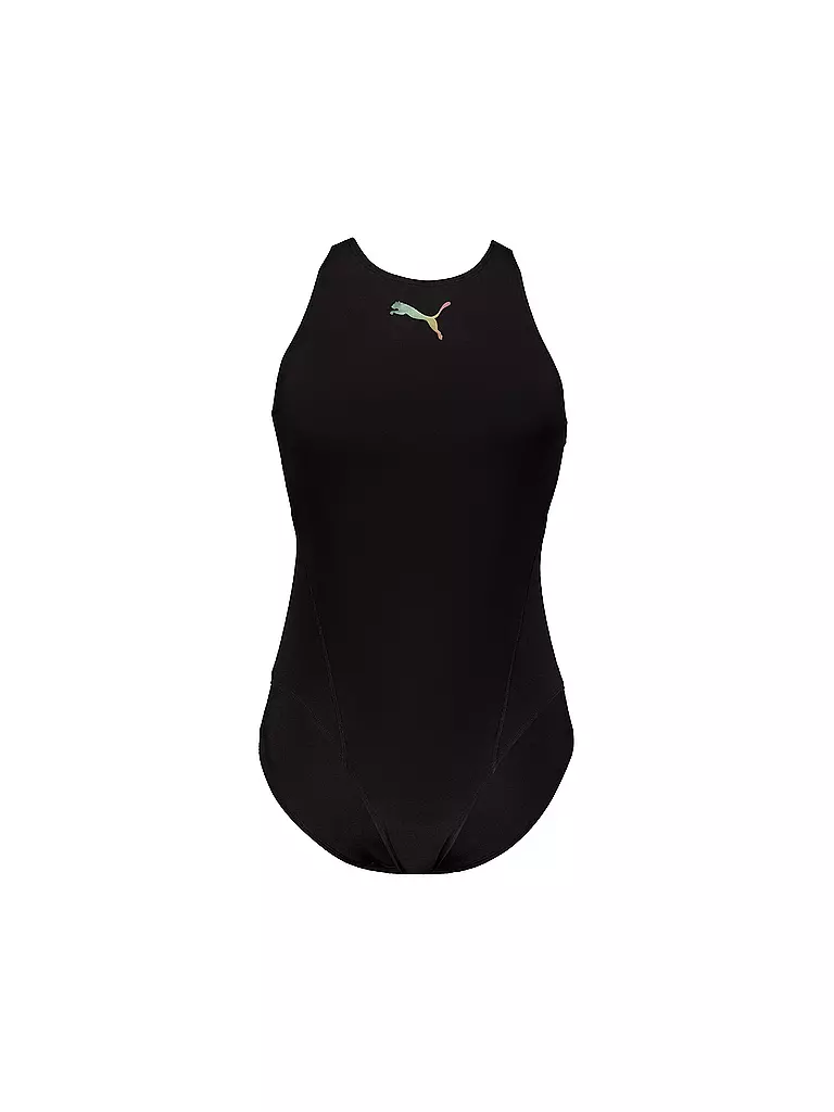 PUMA | Costume da bagno da donna Racerback | Nero