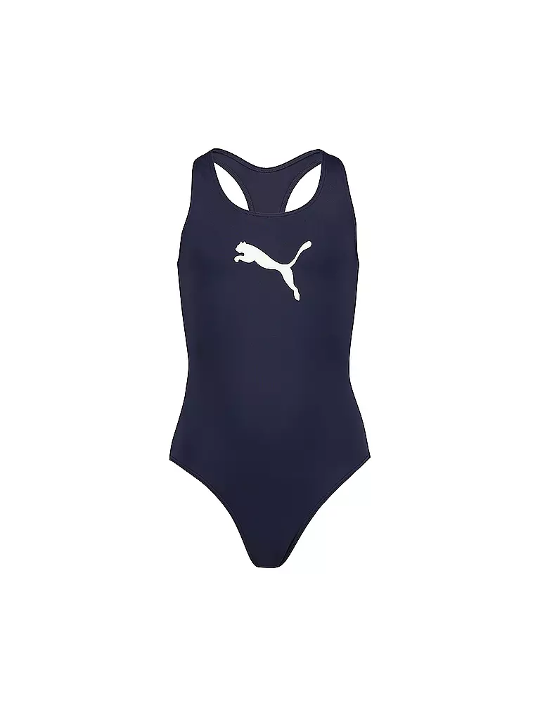 PUMA | Costume da bagno da ragazza Racerback | Blu scuro