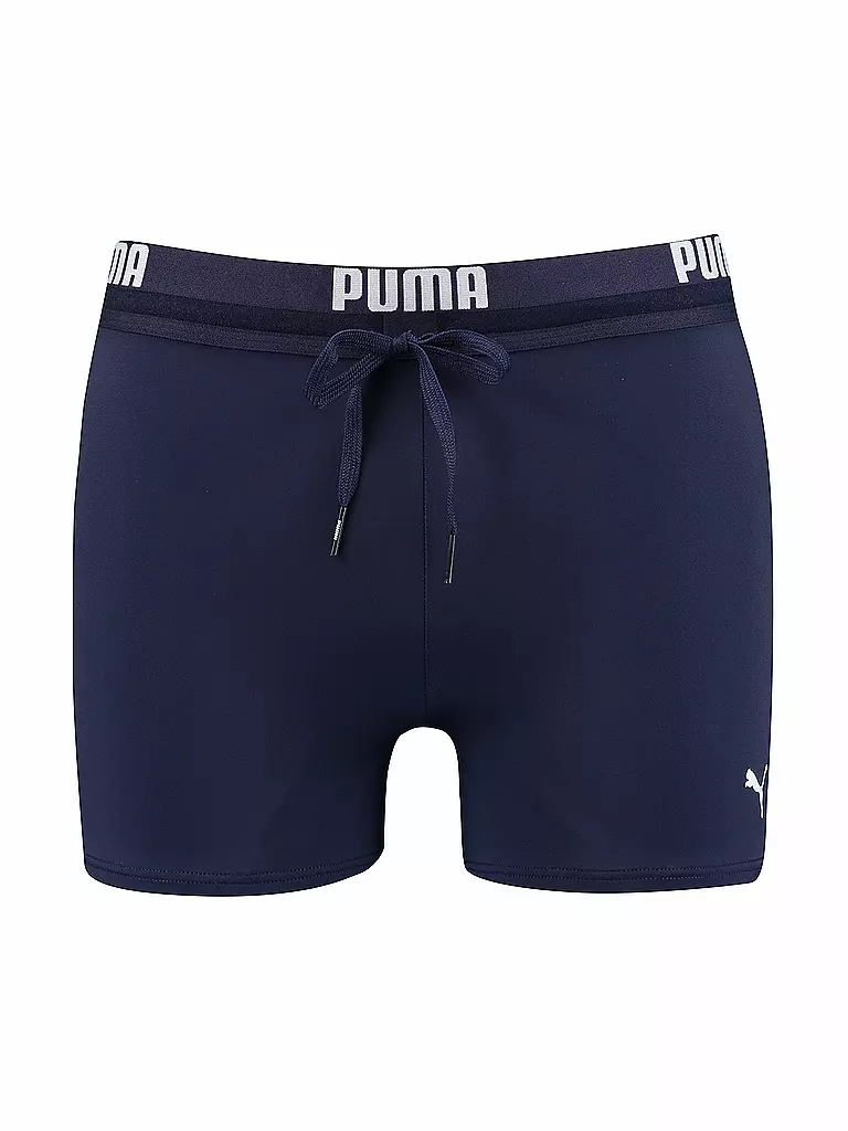 PUMA | Costume da bagno da uomo con gamba | Blu scuro