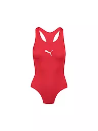 PUMA | Damen Badeanzug Racerback | Rosso