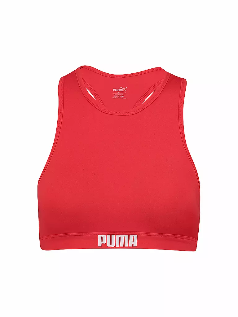 PUMA | Damen Bikinioberteil Racerback | Rosso