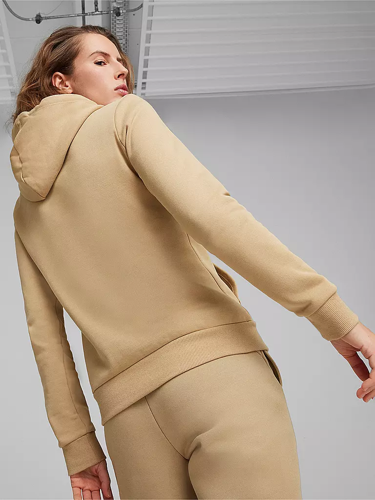 PUMA | Damen Hoodie ESS Logo | Cammello