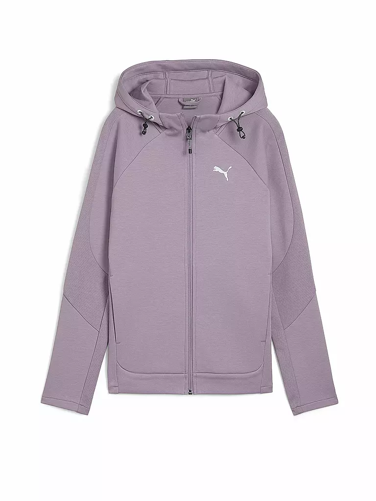 PUMA | Damen Kapuzenjacke Evostripe | Lilla