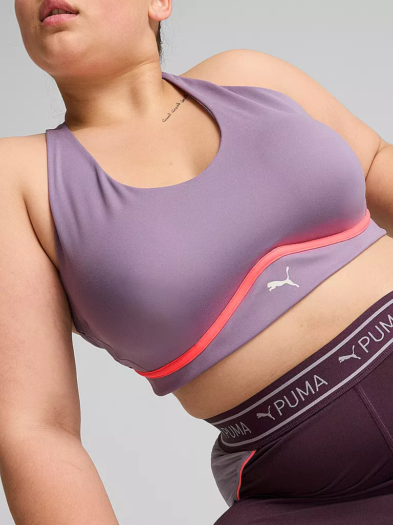 PUMA | Damen Sport-BH 4Keeps Cloudspun High Support | Lilla