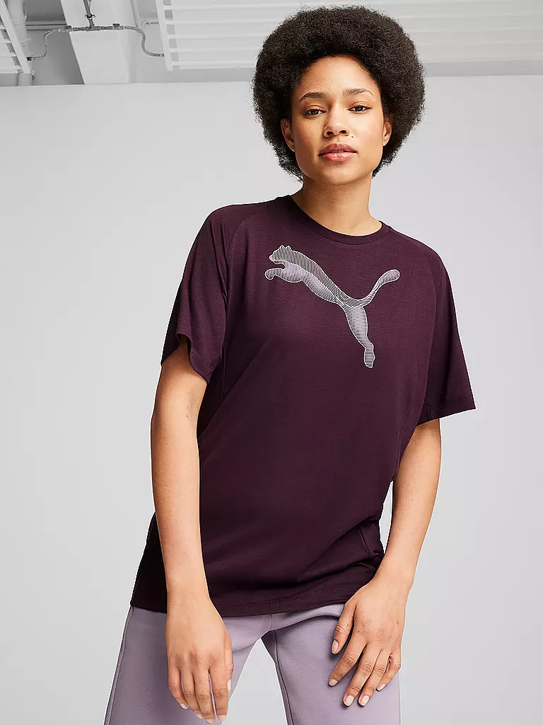 PUMA | Damen T-Shirt Evostripe | Bacca