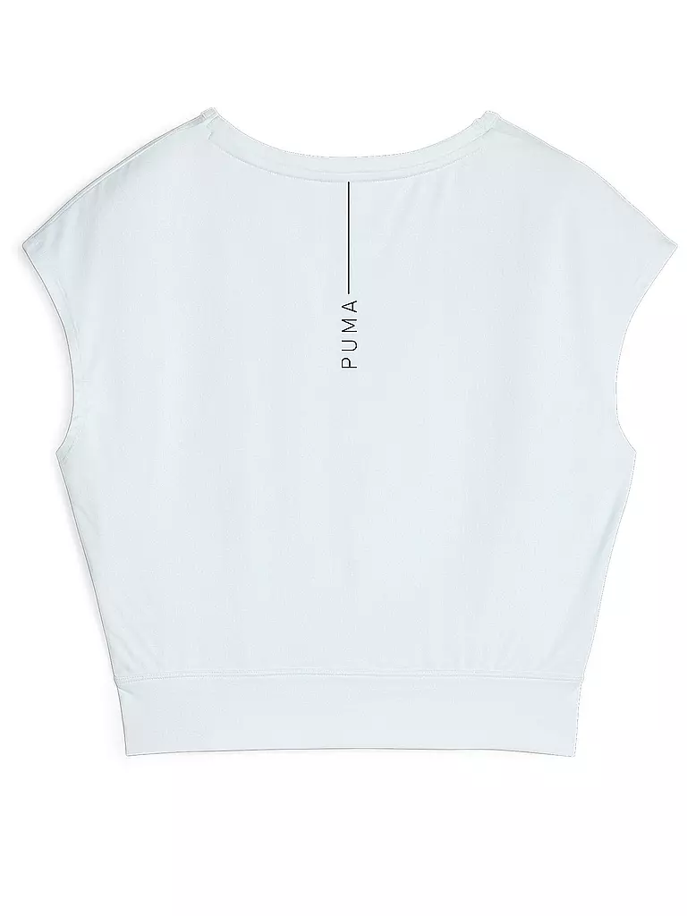 PUMA | Damen Yogashirt Studio Lite | Blu chiaro