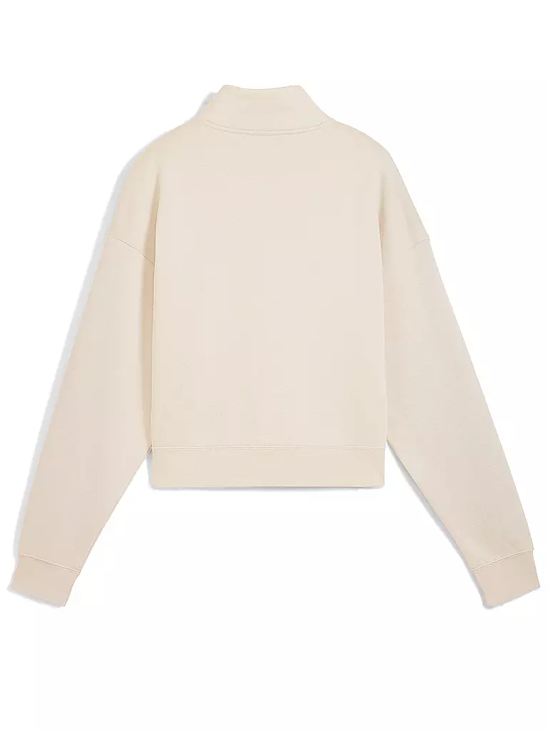 PUMA | Felpa da donna Class Comfort con mezza zip | Crema