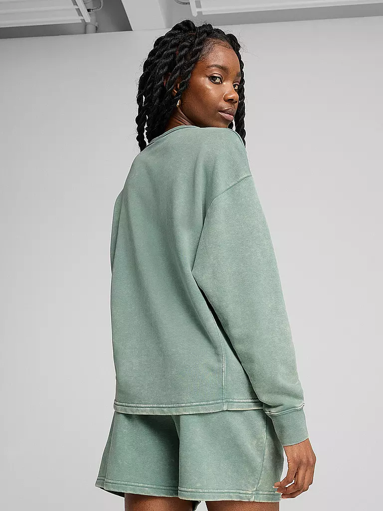 PUMA | Felpa da donna Class Comfort | Verde chiaro
