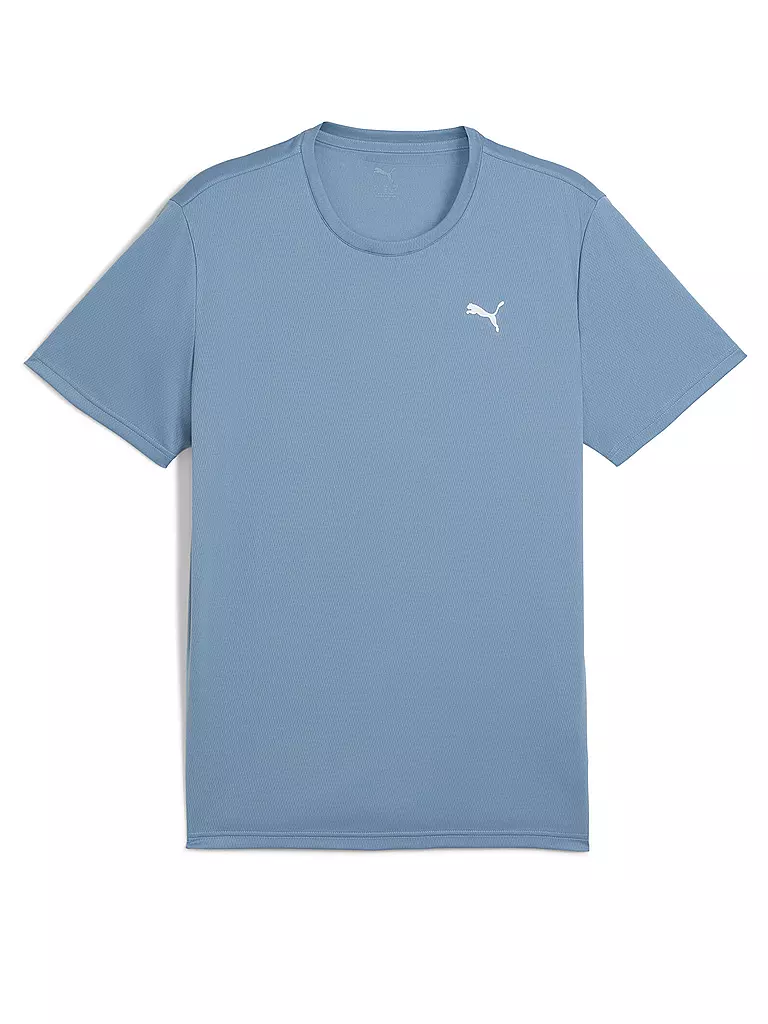 PUMA | Fitnessshirt Essential da uomo | Blu chiaro