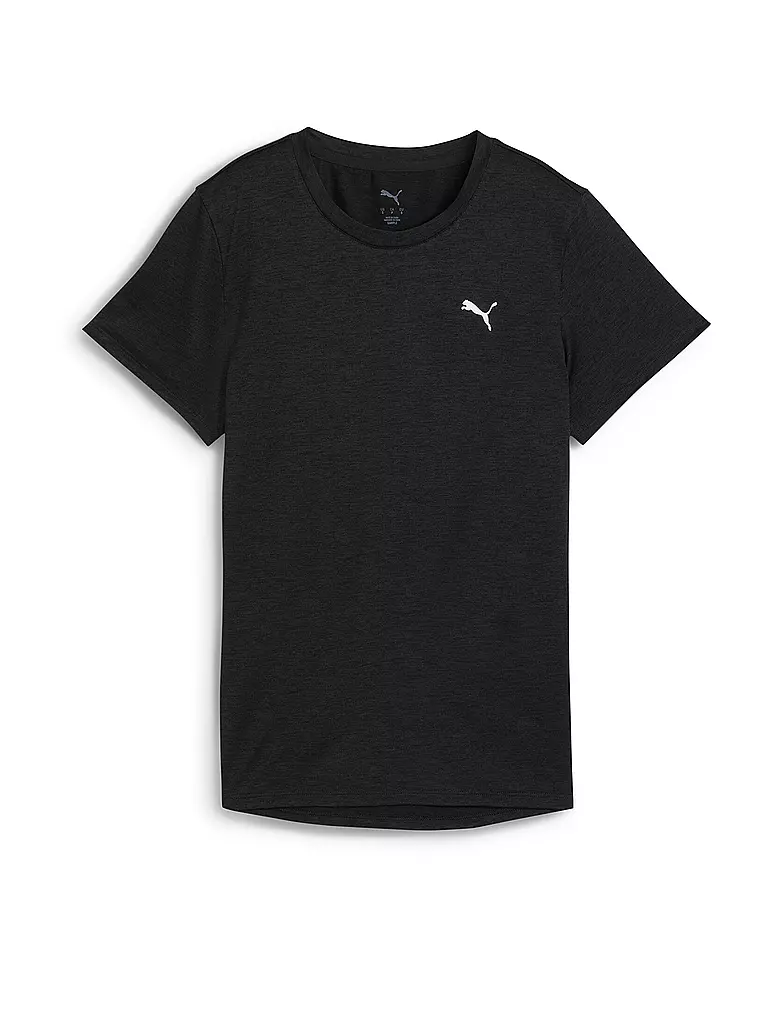 PUMA | Fitnessshirt Essential Heather da donna | Nero