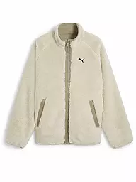 PUMA | Giacca da uomo reversibile in sherpa | Crema