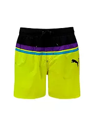 PUMA | Herren Badeshort Mid Heritage | Giallo