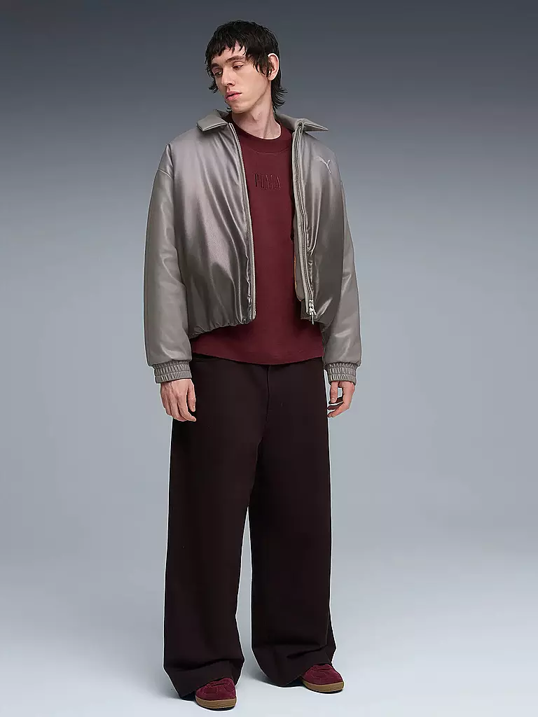 PUMA | Herren Sneaker PALERMO Pop | Rosso scuro