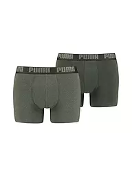 PUMA | Herren Unterhosen Boxer 2er Pkg. | Oliva