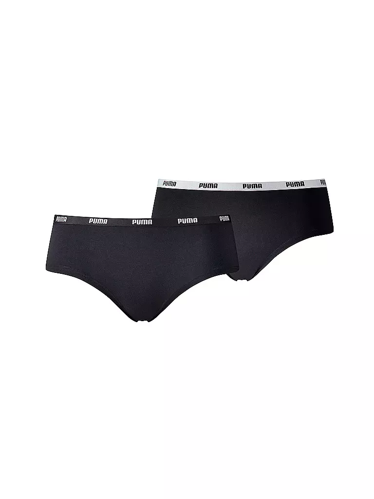 PUMA | Hipster da donna, confezione da 2 | Nero