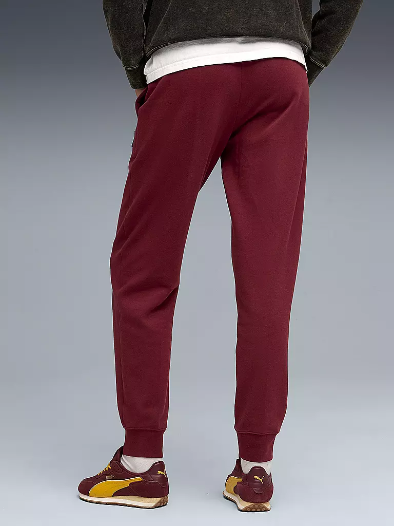 PUMA | Jogging da donna ESS ELEVATED | Rosso scuro