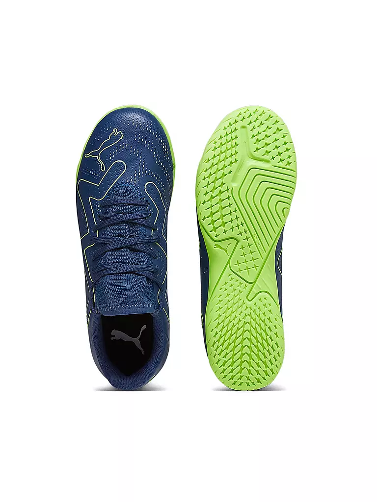 PUMA | Kinder Hallen-Fußballschuhe Future Play IT | Blu scuro