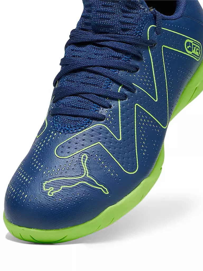 PUMA | Kinder Hallen-Fußballschuhe Future Play IT | Blu scuro