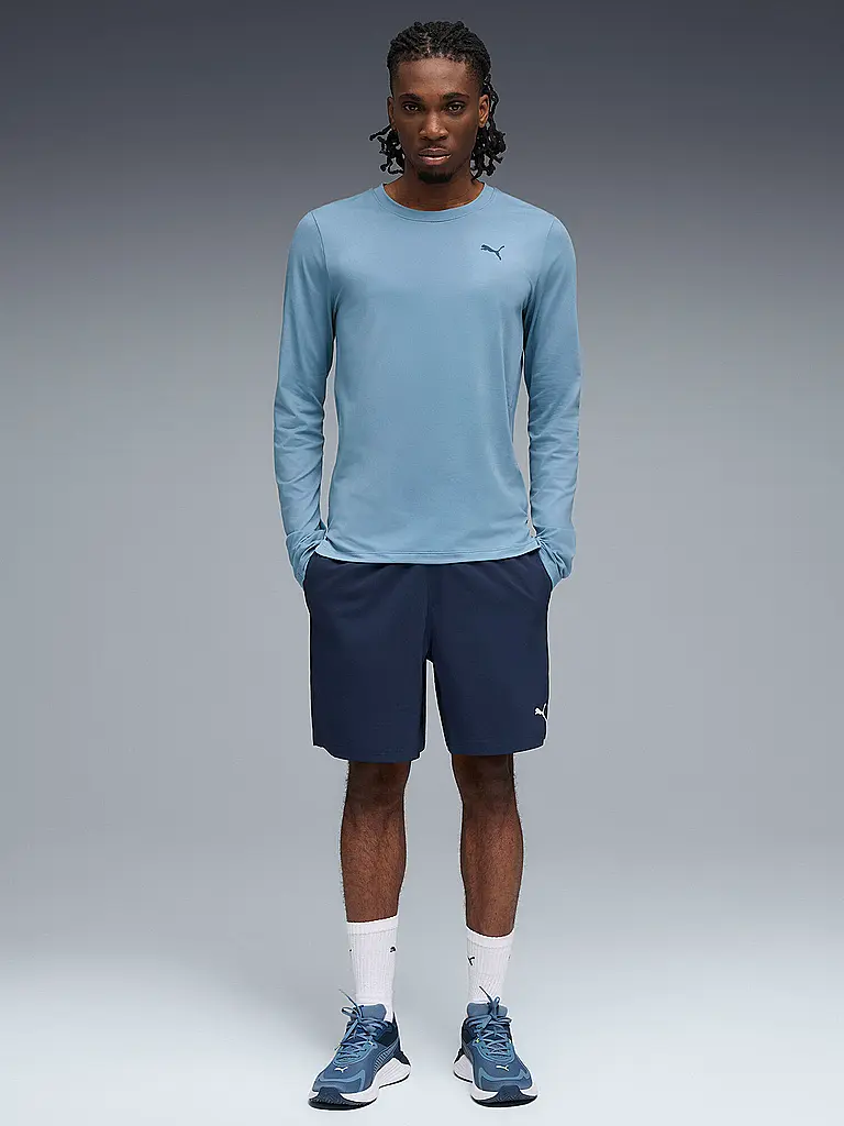 PUMA | Maglietta da fitness da uomo CLOUDSPUN | Blu chiaro