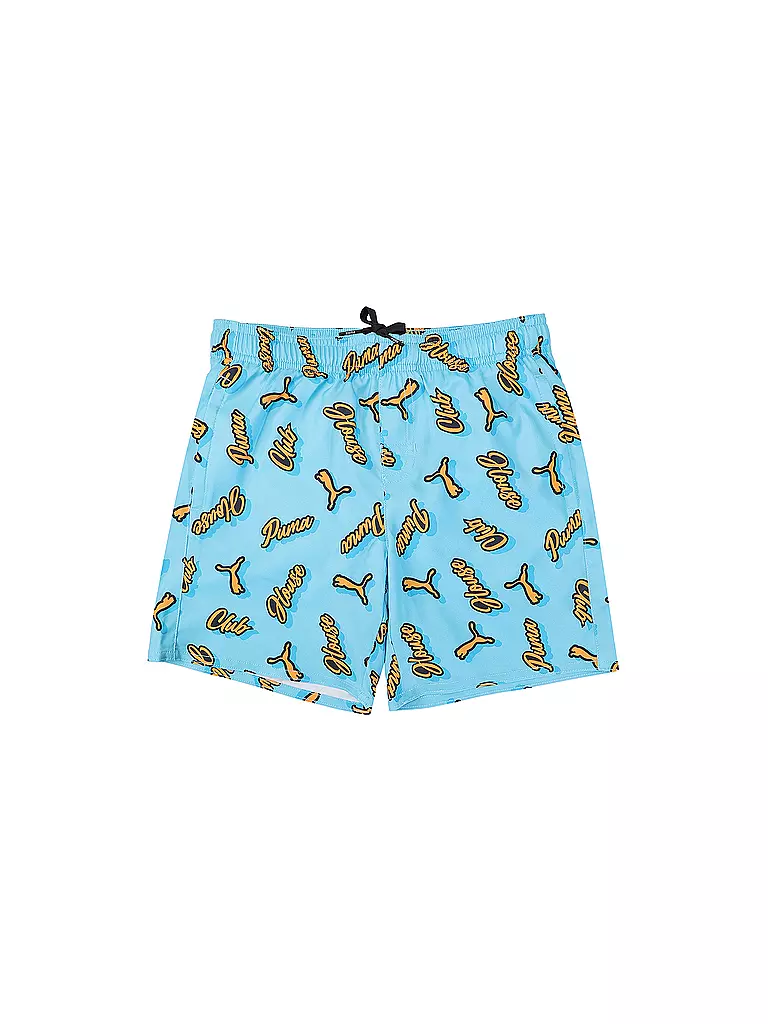 PUMA | Pantaloncini da bagno da ragazzo Club House Mid | Blu chiaro