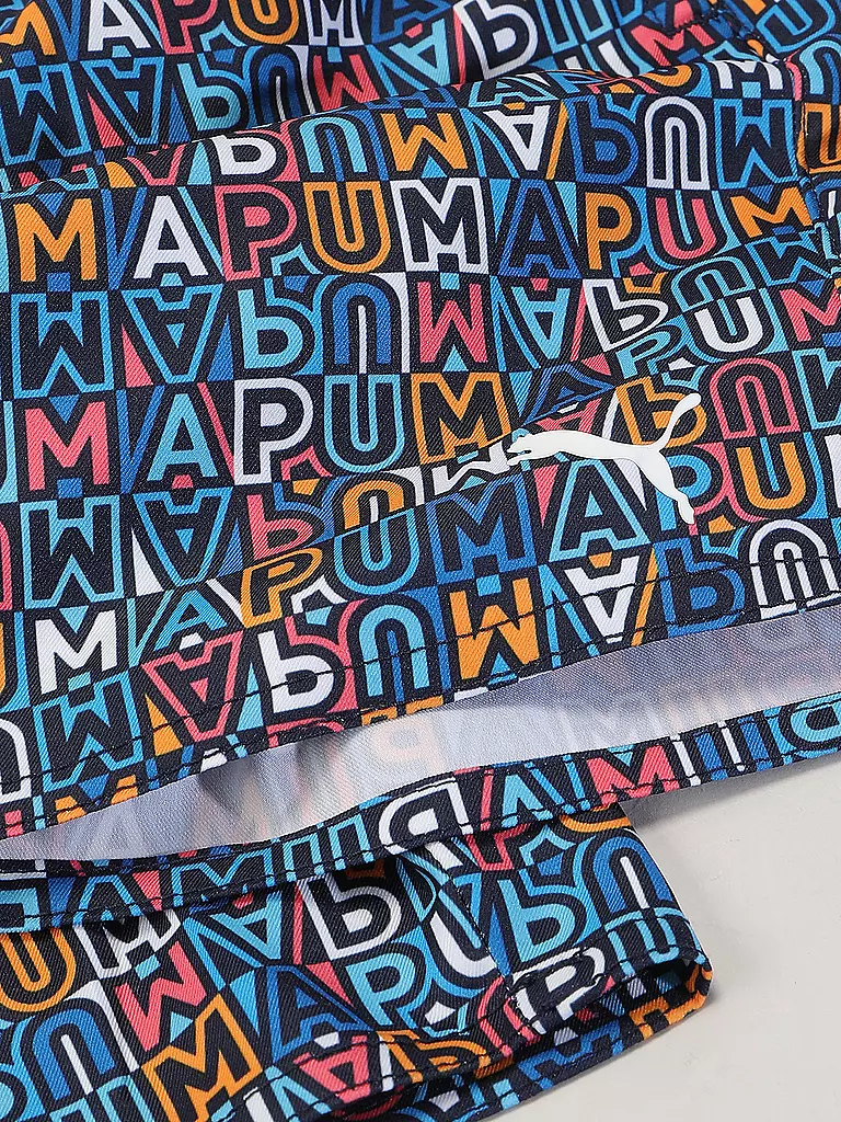 PUMA | Pantaloncini da bagno da ragazzo Printed Mid | Multicolore