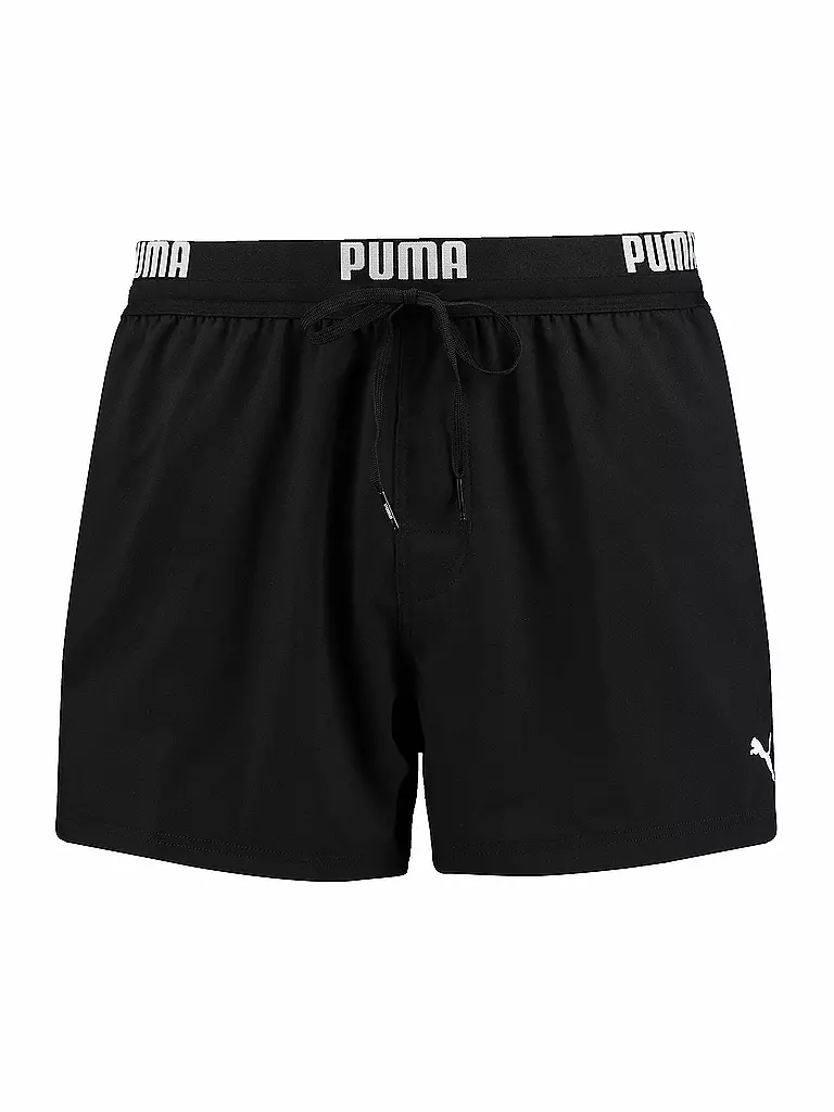 PUMA | Pantaloncini da bagno da uomo con logo | Nero