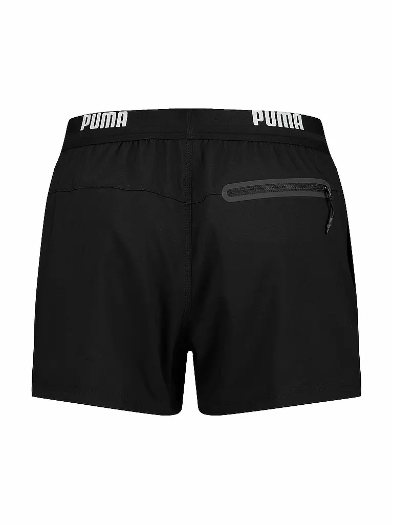 PUMA | Pantaloncini da bagno da uomo con logo | Nero