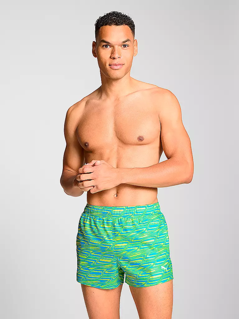 PUMA | Pantaloncini da bagno da uomo Formstrip | Giallo