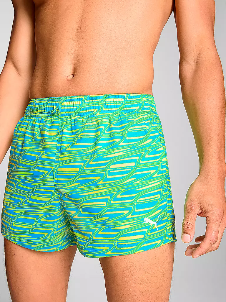 PUMA | Pantaloncini da bagno da uomo Formstrip | Giallo
