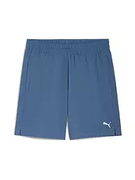 PUMA | Pantaloncini da fitness da uomo TAD FOUNDATIONS 7 WOVEN | Blu chiaro
