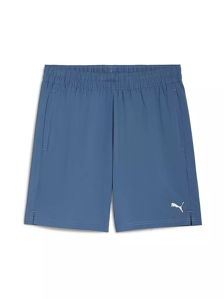 PUMA | Pantaloncini da fitness da uomo TAD FOUNDATIONS 7 WOVEN | Blu chiaro