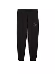 PUMA | Pantaloni da jogging da donna ESS SCRIPT Comfort | Nero