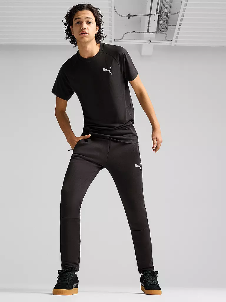 PUMA | Pantaloni da jogging da uomo Evostripe | Nero