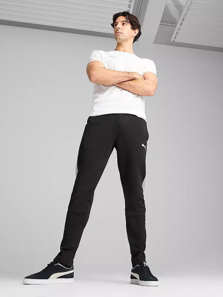 PUMA | Pantaloni da jogging da uomo Team Evostripe | Nero
